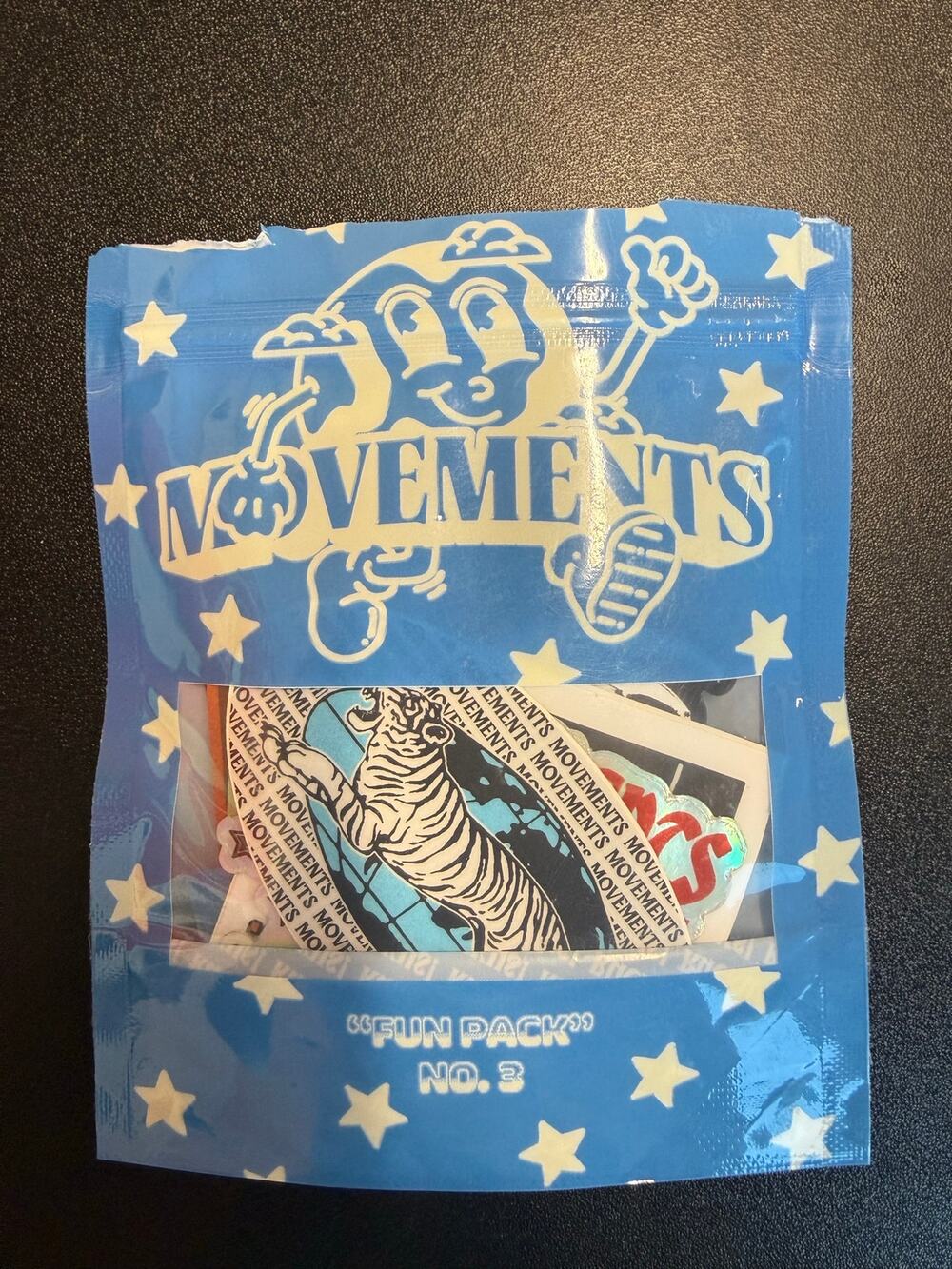 Movements RUCKUS Fun Pack No. 3 + 6 Trading Cards